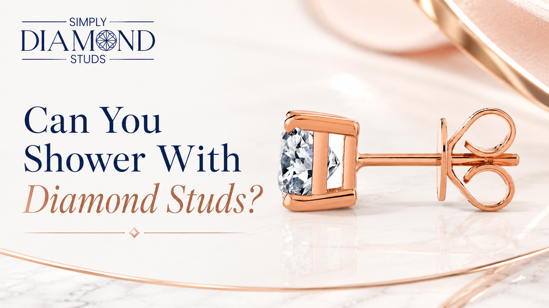 Can You Shower With Diamond Studs?